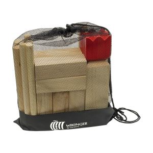 Wikinger Schach® Odin-M, Wikingerspiel KUBB, Kiefernholz | Carromco