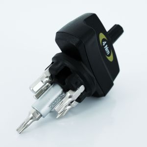 4Nm Torque Tool Mini TorqKeys  w/6 Bits und Holder | preset | T-handle | Prestacycle