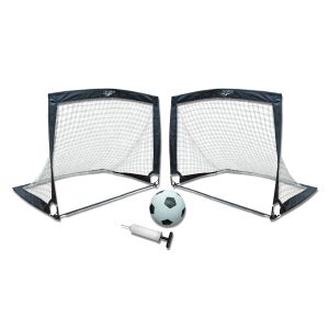 Pop-up Fußballtore Todora 2er Set mit Ball, faltbar | Carromco