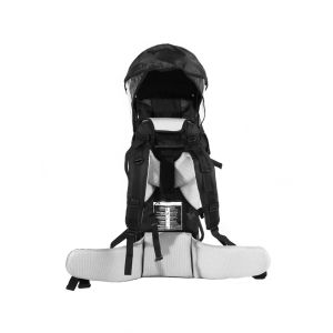 Kindertrage Lil´Boss Kids Rückentrage, Schwarz-Grau | ChronoSports