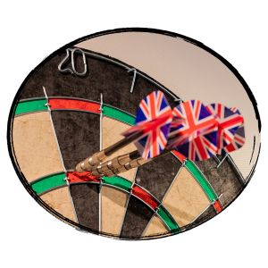 Superplay 2.0 bristle Dartboard, Sisal | Carromco