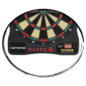 Raptor-301 elektronische Dartscheibe | Carromco
