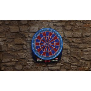 Flash-401 electronic Dartboard, 2-hole with adapter | Carromco