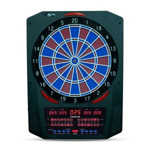 Topaz-901 electronic Dartboard, 2-hole with adapter | Carromco