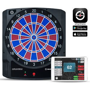 Turbo Charger 4.0 elektronische Dartscheibe, App-unterstützt, 2-Loch | Carromco