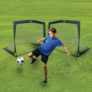 Pop-Up Soccer Set Todora, 2 Goals with ball, foldable | Carromco