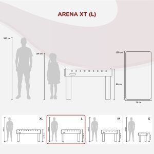 Kickertisch Arena-XT | Carromco