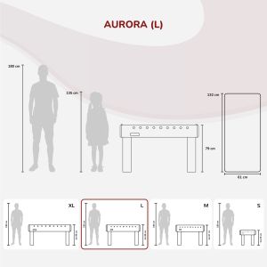 Airhockey-Tisch Aurora-XT mit LED | Carromco