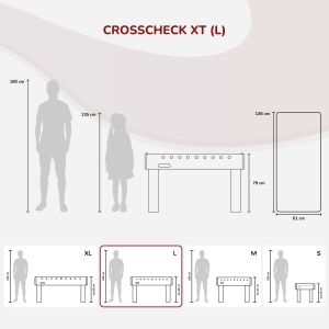 Airhockey-Tisch Cross Check-XT | Carromco