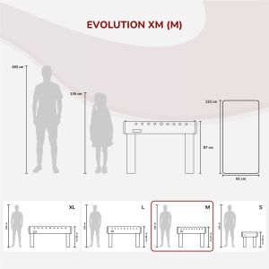 Football table Evolution-XM with App-Function | Carromco