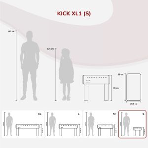 Stand- und Tischkicker Kick-XL | Carromco