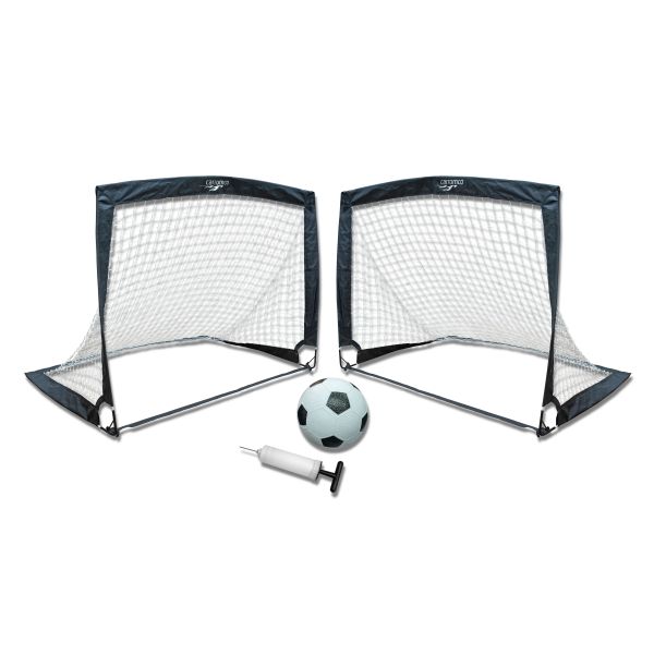 Pop-up Fußballtore Todora 2er Set mit Ball, faltbar | FASports