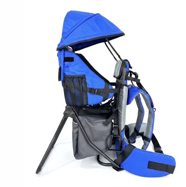 Lil´Boss Kids carrier backpack, blue-grey | FASports