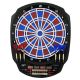 Striker-601 elektronische Dartscheibe, 2-Loch mit Adapter | Carromco