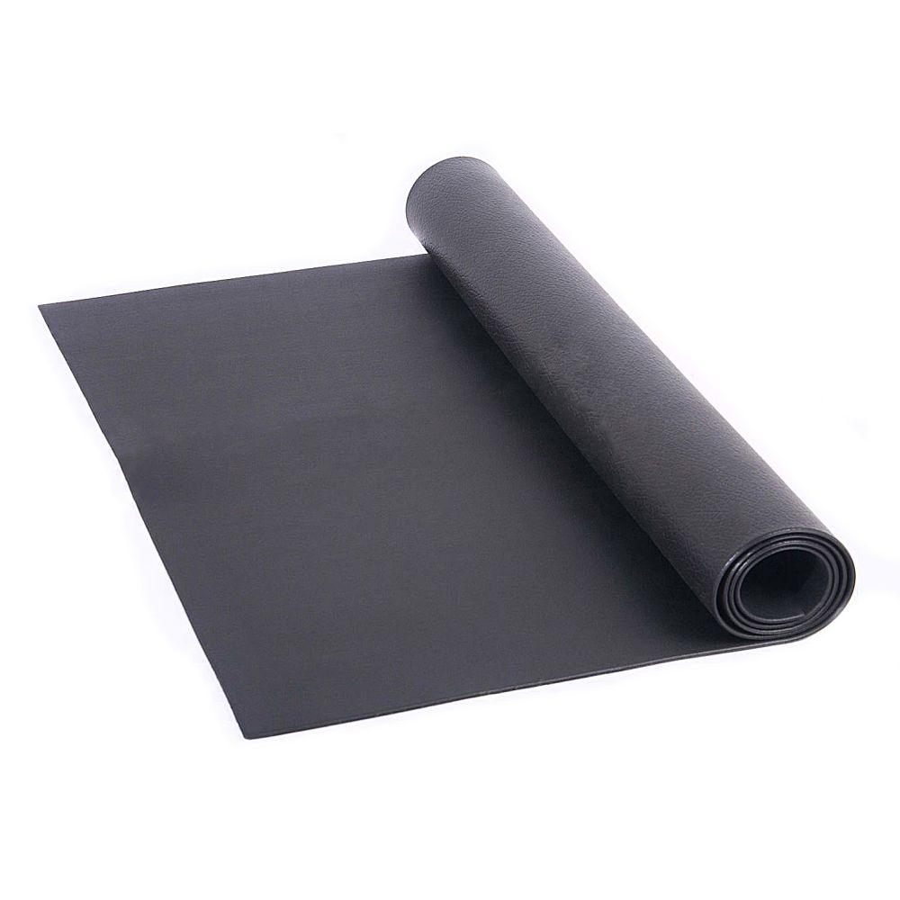 Bodenschutzmatte für Fitnessgeräte Heimtrainer 200x100x0.6cm Pro:tectfloor,  PVC