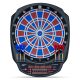 Striker-601 electronic Dartboard, 2-hole with adapter | Carromco