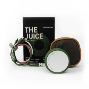 The Juice Green, MagSafe Power Bank, 4000 mAh, magnetic, wireless | Kaze