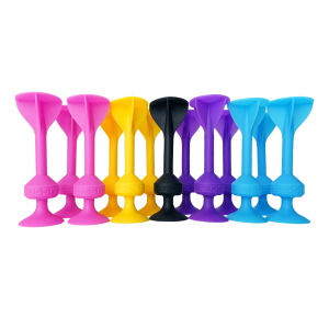Family Pack TOSSIT Rosa/Gelb/Lila/Blau Dartspiel Original, Boccia meets Darts | TOSSIT