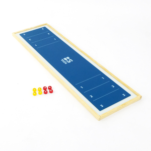 Shuffleboard aus Holz, Tischspiel, Spielauflage für den Tisch | BS Toys