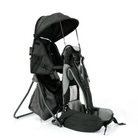 Kindertrage Lil´Boss Kids Rückentrage, Kinderkraxe Schwarz-Grau | FASports