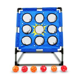 Wurfball-Spiel Set Bolimo inkl. 6 Wurfbälle, Wurfspiel  für Kinder und Erwachsene, 2 Spieler | FASports
