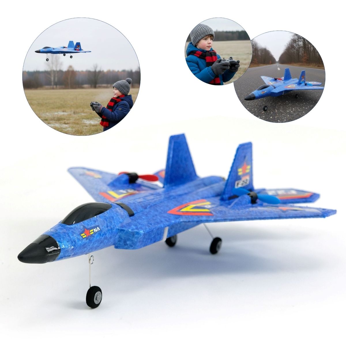 RC Düsenjet Flying Speedy, ferngesteuertes Flugzeug mit Controller, Spielzeug Flugzeug aus Schaumstoff | Lifstil