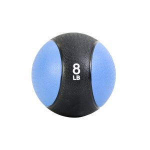 Medizinball 3.6 kg / 23cm, blue/black | FASports