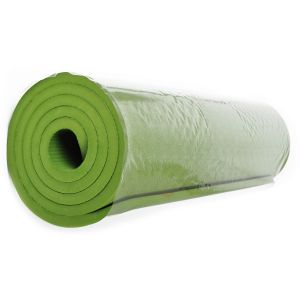 Unilayer Pilates Yogamatte,  TPE, mit Trageschlaufe, grün, 183x61x1.2cm | FASports
