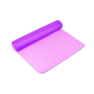 Yogamatte 0.6cm dick 2-seitig nutzbar, PVC, pink/violett | ChronoSports