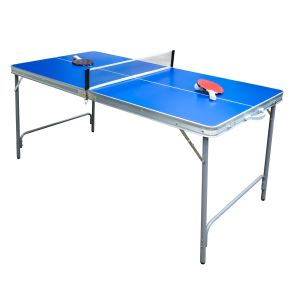 Ping Pong Table Fabula-XT, foldable, Outdoor/Indoor, incl. Tennis Game Set | Carromco
