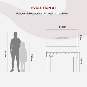 Football Table Evolution-XT | Carromco