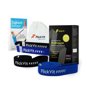Professional Resistance Bands Set with Autographed Exercising Book | FlickVit®