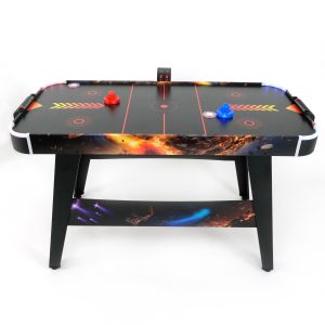 LED Airhockey-Tisch Solar Fury, Airhockey mit LED-Lichteffekt und LED-Pusher/Pucks | FASports