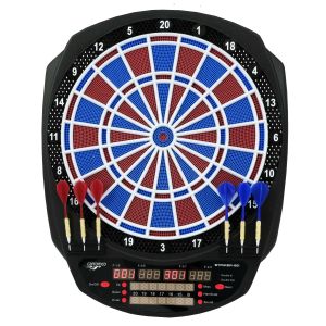 B-stock | Striker-601 electronic Dartboard, 2-hole with adapter | Carromco