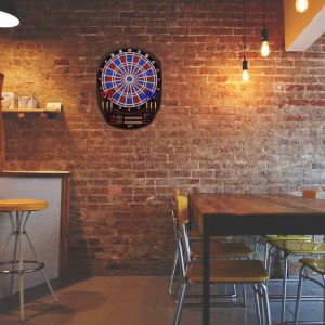 Striker-401 electronic Dartboard, 2-hole with adapter | Carromco