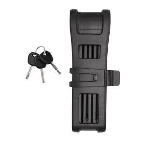 Myloxx Folding Bike Lock with Bracket and 3 Security Keys | FASports