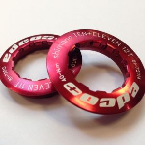 ride11drive10 | lock-nut ring | 12T | Shimano | red | QC3 | EDCO 