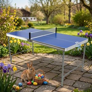 Tischtennistisch Fabula, klappbar, Outdoor/Indoor, inkl. Spielset | FASports