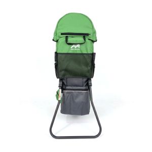 Kindertrage Lil´Boss Kids Rückentrage, Kinderkraxe Grün-Grau | FASports