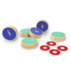 Roll-it Outdoor Toss Game, Boccia Garden Game, Team Game for Kids in the Park | BS Toys