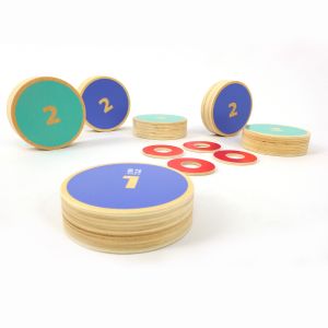 Roll-it Outdoor Toss Game, Boccia Garden Game, Team Game for Kids in the Park | BS Toys