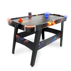 LED Airhockey-Tisch Solar Fury, Airhockey mit LED-Lichteffekt und LED-Pusher/Pucks | FASports