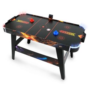LED Airhockey-Tisch Solar Fury, Airhockey mit LED-Lichteffekt und LED-Pusher/Pucks | FASports