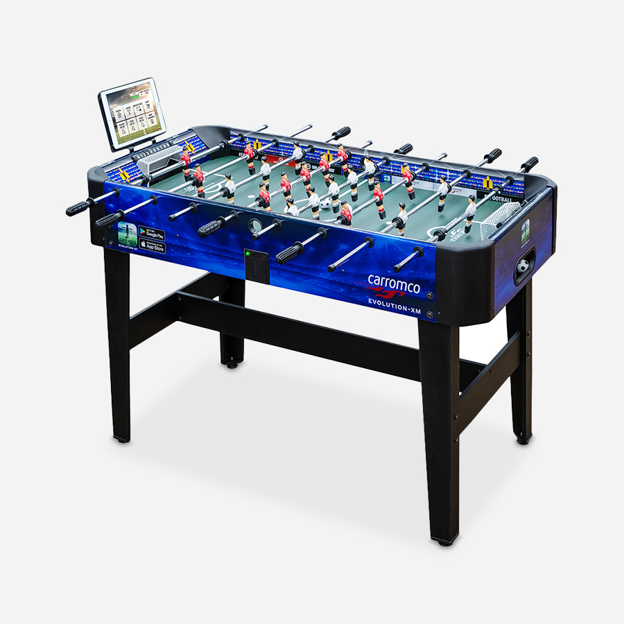 Carromco Tischkicker Rialto XT klappbar - Kickerkult Onlineshop